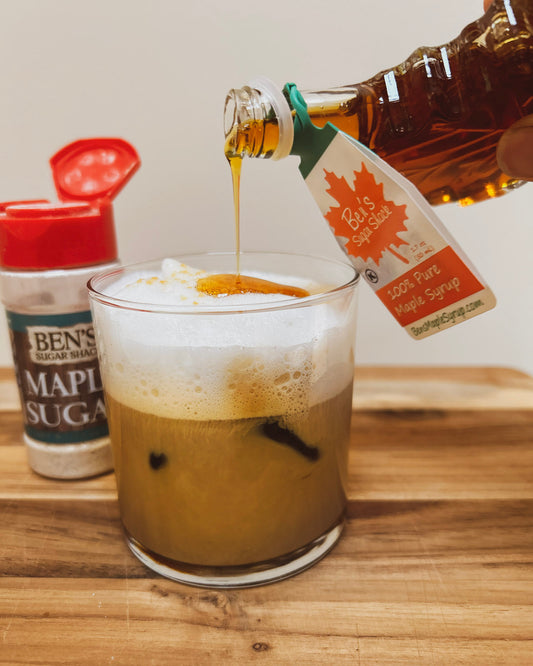 Ben's Iced Maple Latte