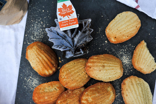 Maple Ginger Madeleines