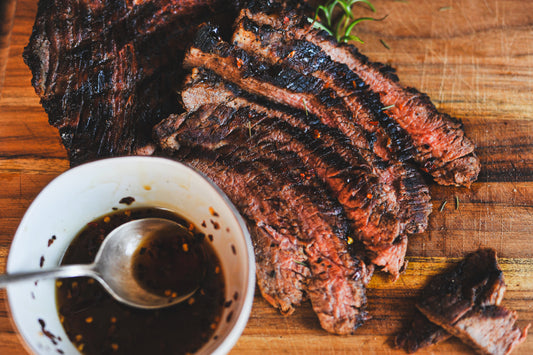 Maple Teriyaki Grilled Flank Steak