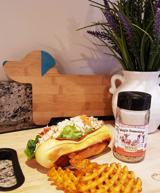 Maple Sugar and Italian Pepper Seasoned Lobster Roll