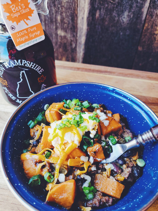 Maple Chipotle Sweet Potato Chili Recipe