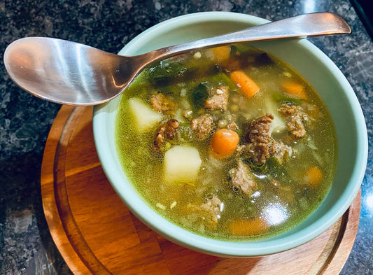 Maple Sausage and Lentil Soup Recipe