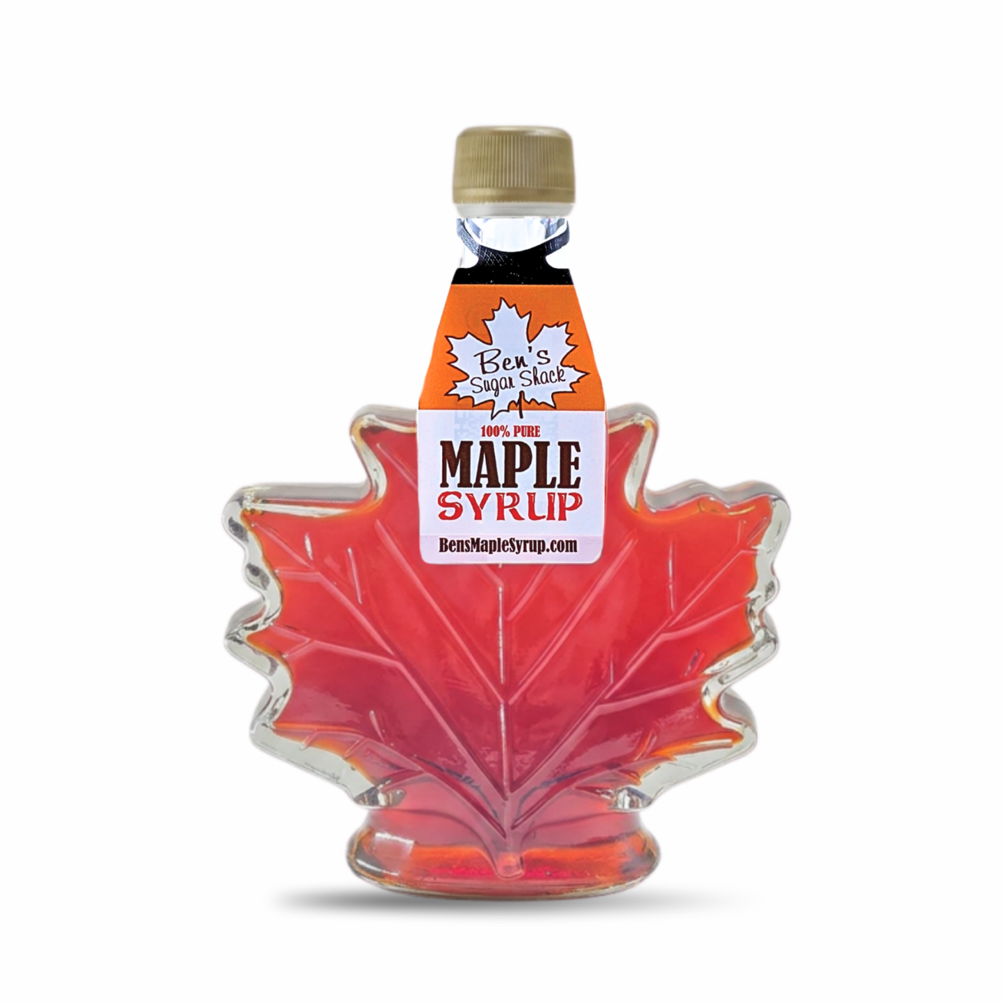 16.9 oz. Glass Leaf Maple Syrup