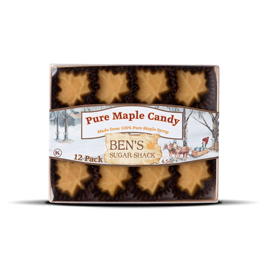 Pure Maple Candy Leaf - 12 pack - 4.5 oz