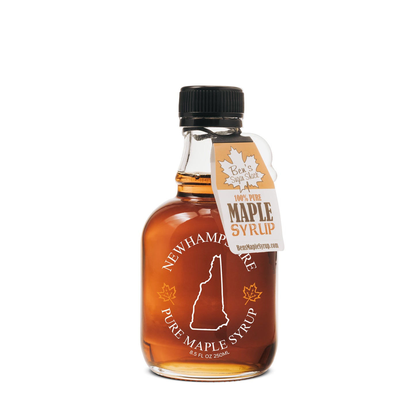 Pure Maple Syrup - New Hampshire Glass Jug (Various Sizes)