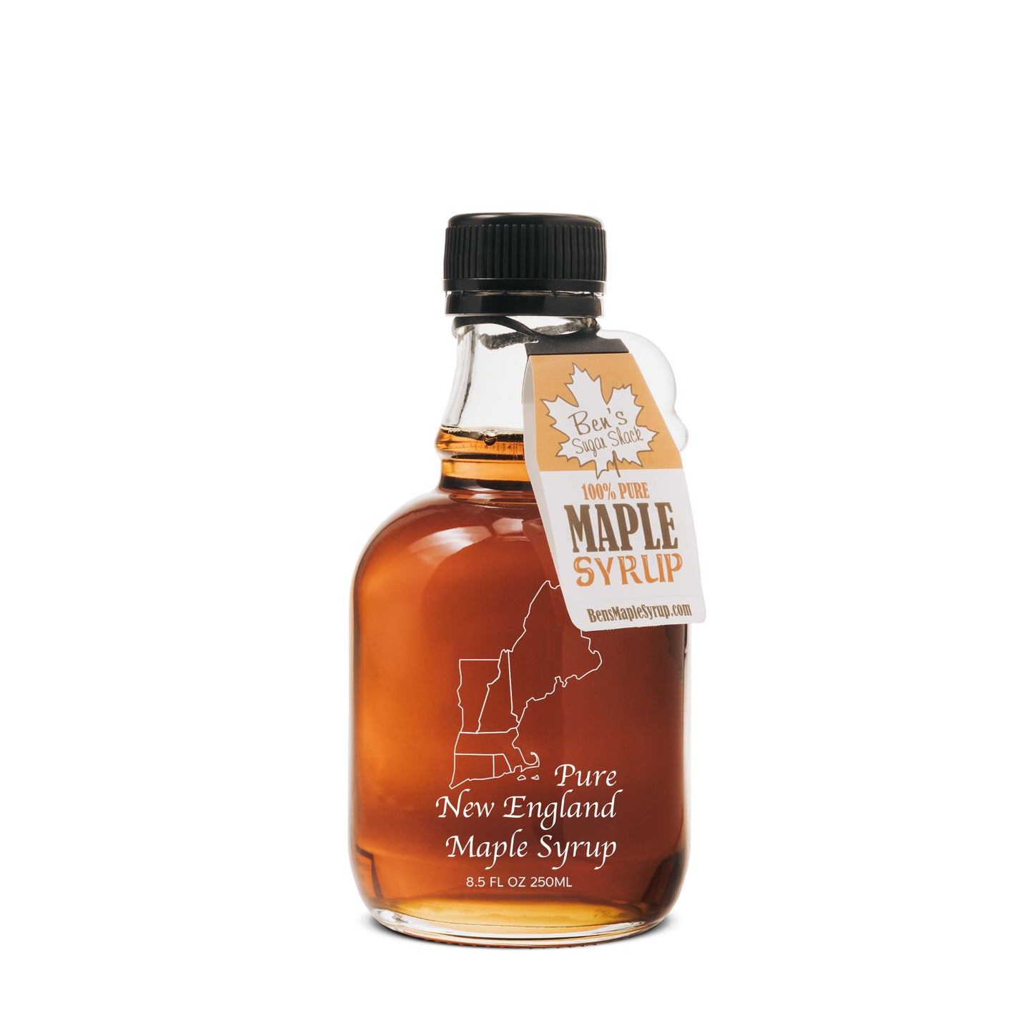 Pure Maple Syrup in New England Glass Jug - 8.45 oz