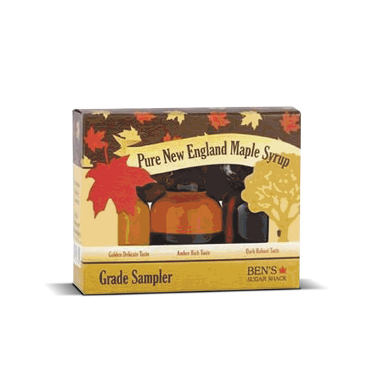 New England Maple Syrup Grading Sampler Set (Corporate Gift Favors)