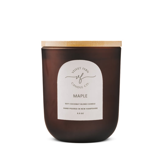 9.5oz Maple Candle