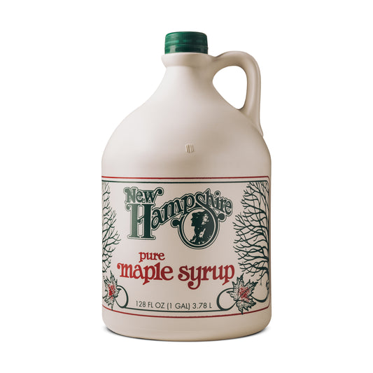 Pure New Hampshire Maple Syrup in Plastic Jugs (All Sizes)