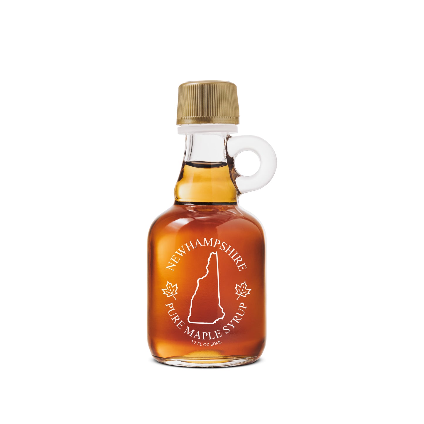 Ben's Pure Maple Syrup - New Hampshire Glass Nip Bottle - 1.7 oz