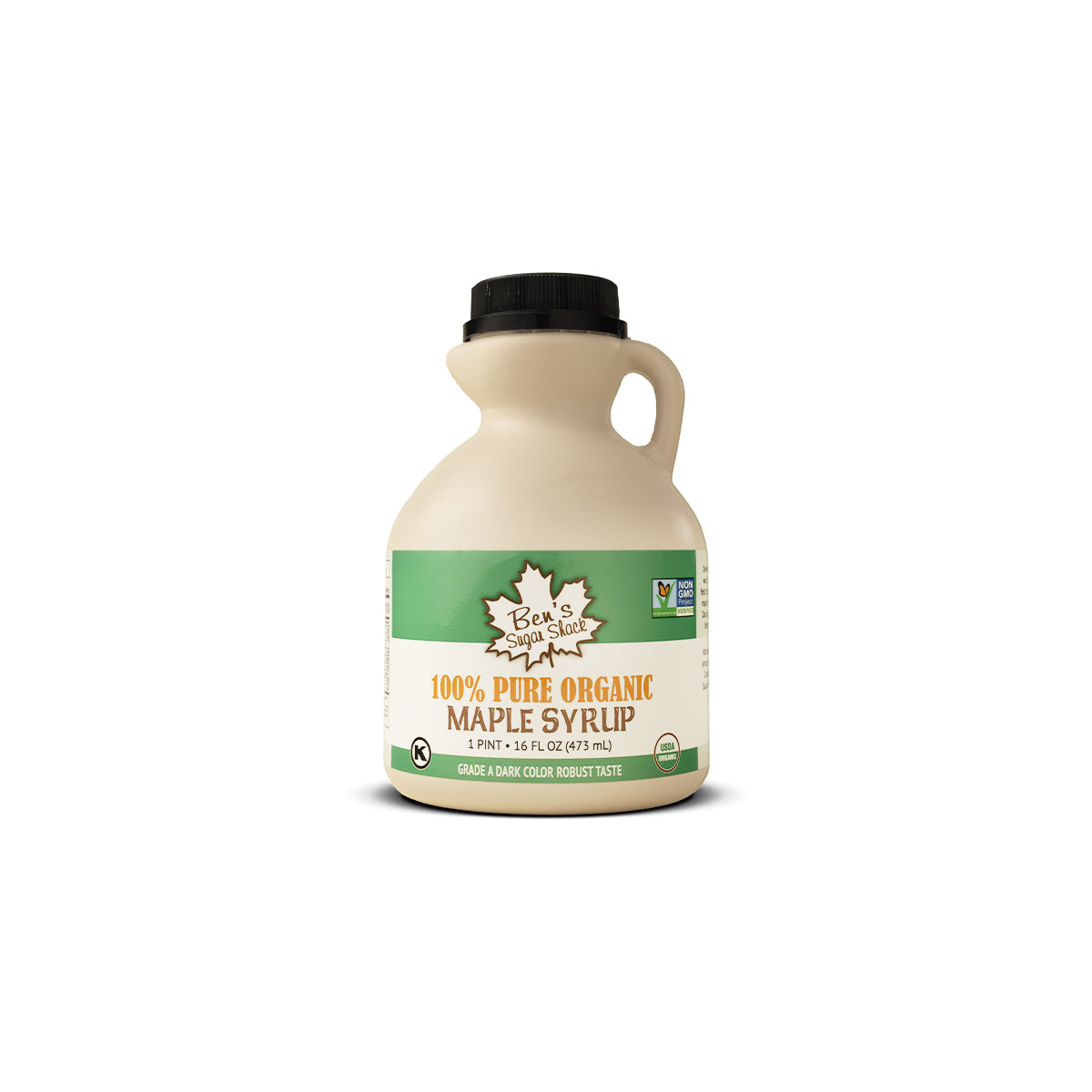 Organic Pure Maple Syrup in Plastic Jugs (All Sizes)