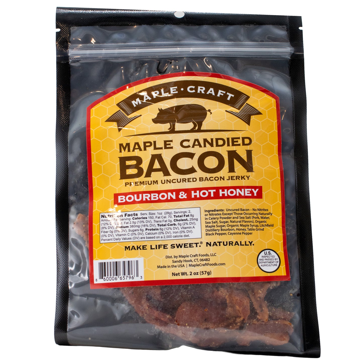 Maple Craft Candied Maple Bacon – Bourbon & Hot Honey