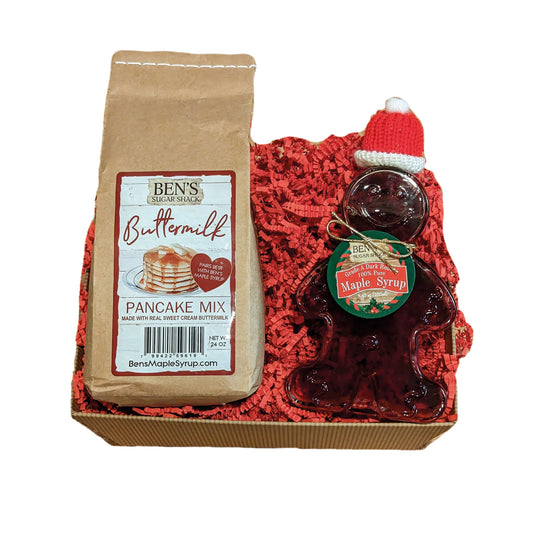 Gingerbread Man & Pancake Gift basket (Corporate favor)