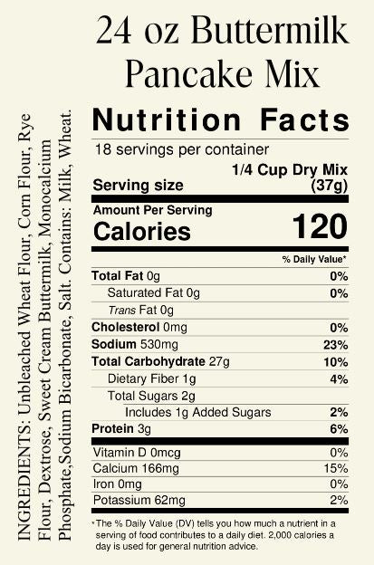 Buttermilk Pancake Mix