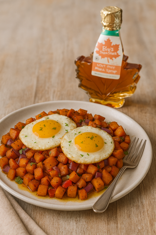 Maple Sweet Potato Breakfast Hash