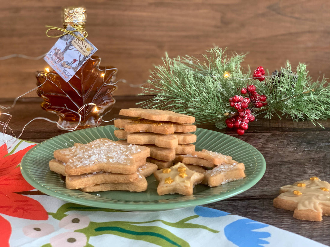 Maple Shortbread Cookies Recipe