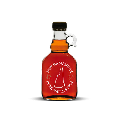 Pure Maple Syrup - 16.9oz New Hampshire Glass Jug - (Corporate Gift Favor)