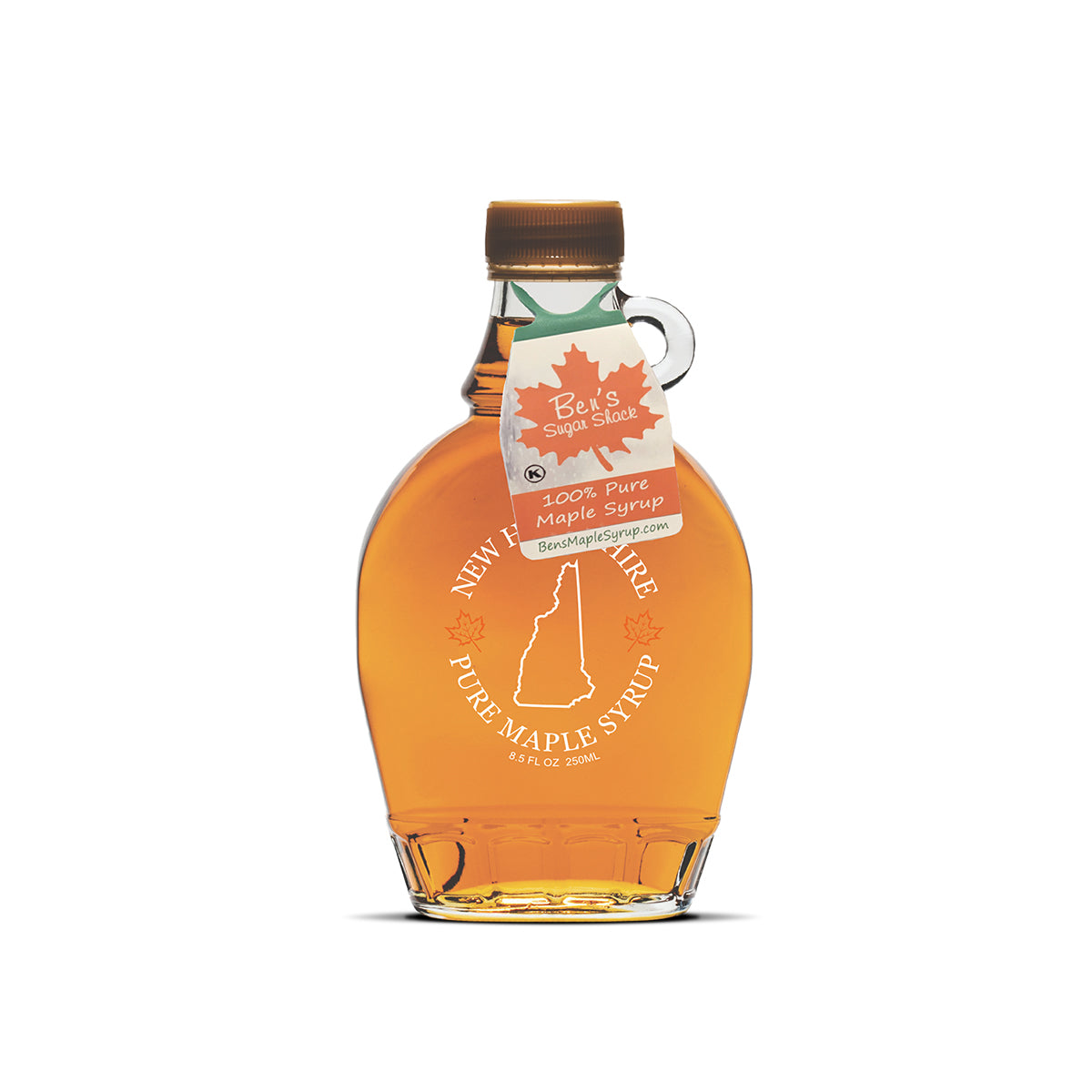 Ben's New Hampshire 8.45 oz Flask Pure Maple Syrup