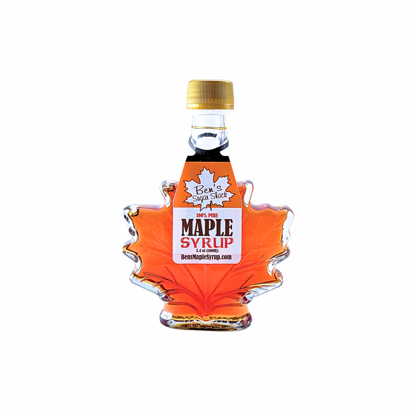 1.7 oz. Glass Leaf Maple Syrup