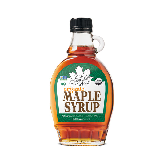 Ben's 100% Pure Organic Maple Syrup Flask - 8.45 oz