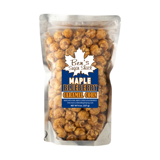 Blueberry Maple Caramel Corn