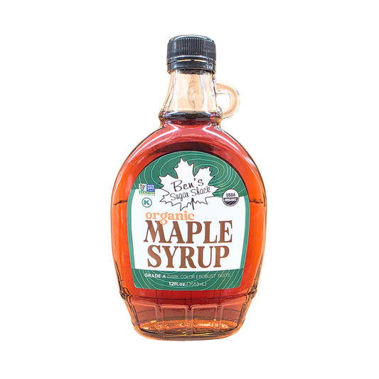 Ben's 12 oz. Flask Organic Pure Maple Syrup