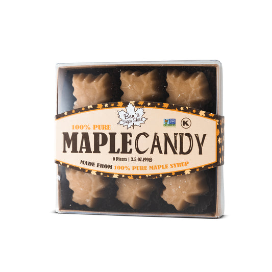 Pure Maple Candy Leaf - 9 pack - 3.5 oz
