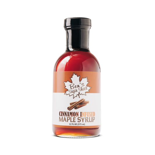 Cinnamon Infused Maple Syrup (various sizes)