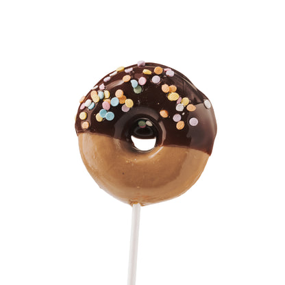 Doughnut Confetti Lollipops