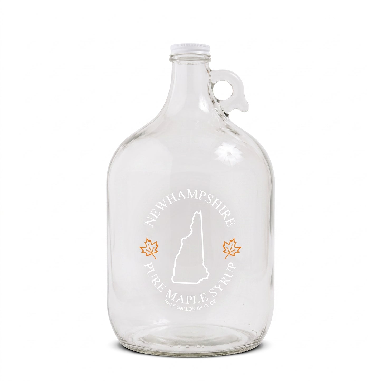 Empty New Hampshire Glass Jugs (Various Sizes)