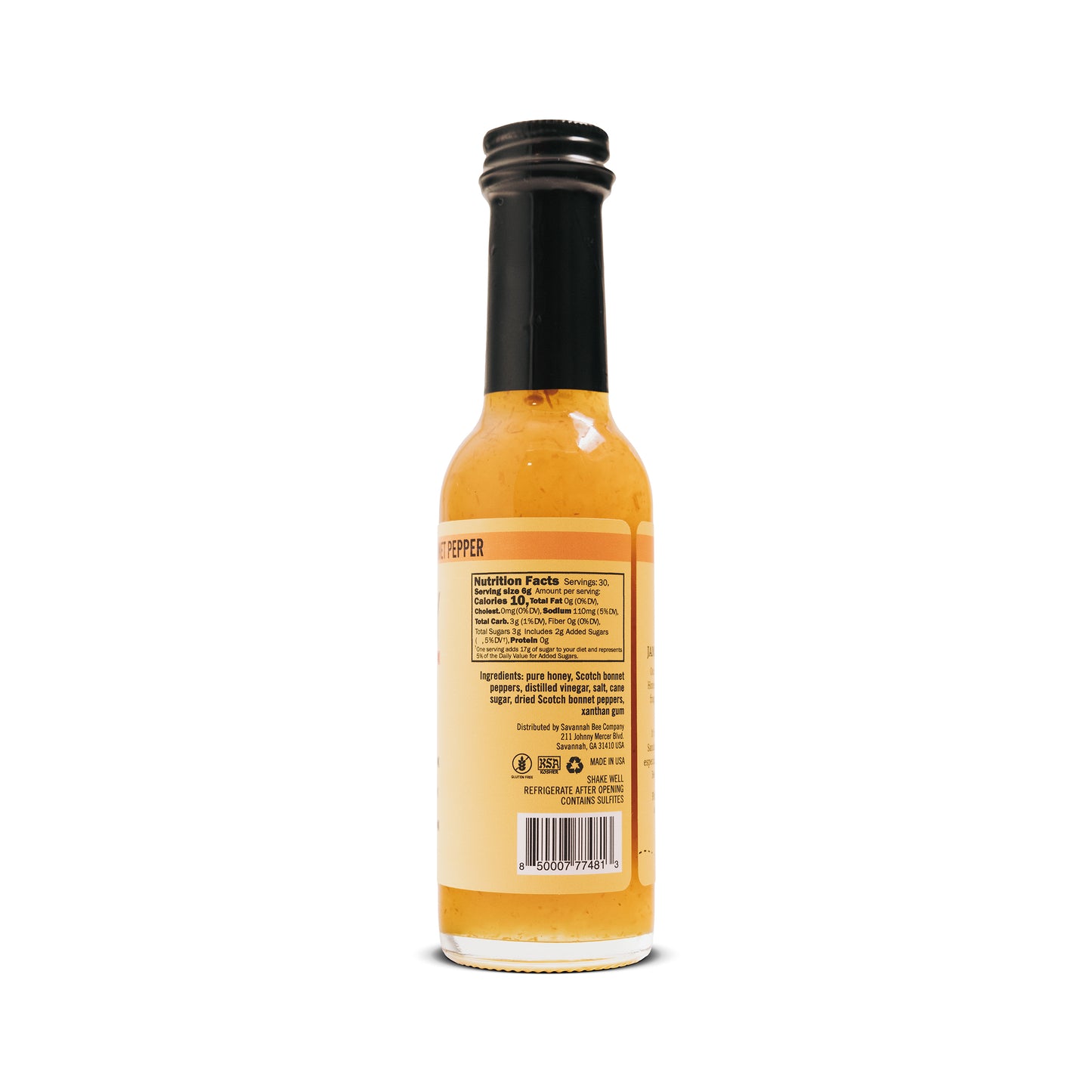 Savannah Bee Co. 5oz. Honey Hot Sauce