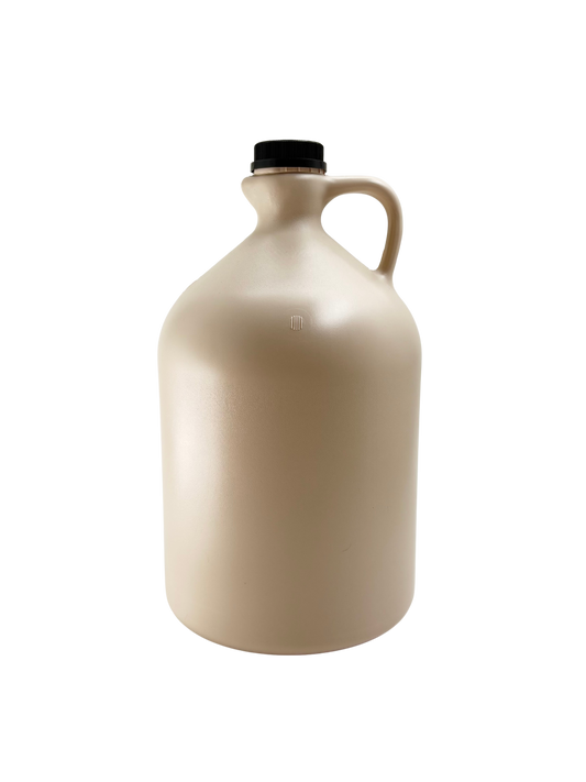 Empty Plastic Almond Jugs (Half Pint- 1 Gallon)