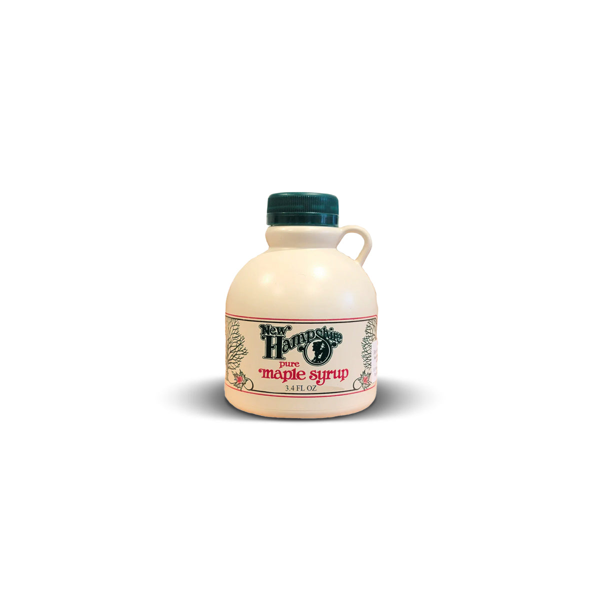 Pure New Hampshire Maple Syrup in Plastic Jugs (All Sizes) Mini 3.4 oz / Dark Robust