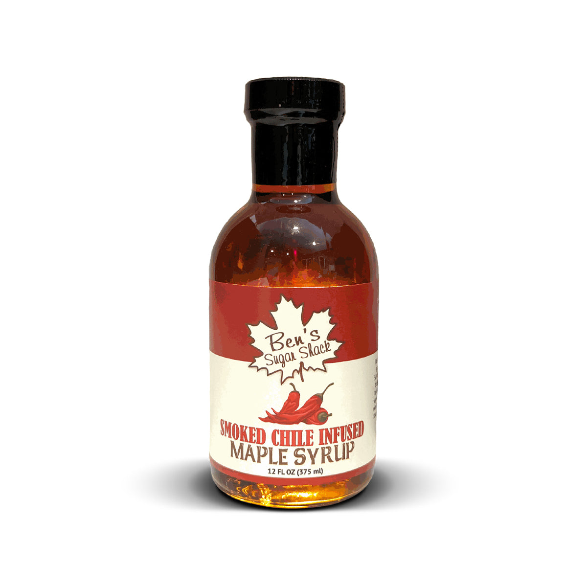 Smoked Chile Infused Maple Syrup 12 oz