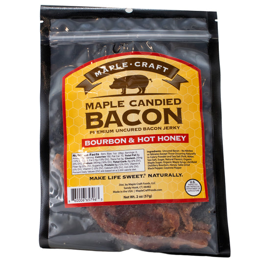 Maple Craft Candied Maple Bacon – Bourbon & Hot Honey