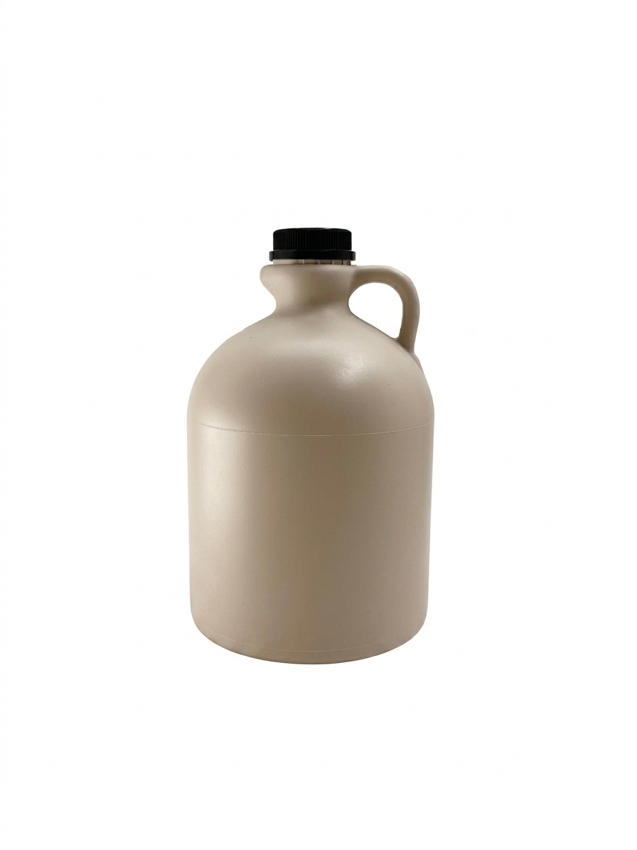 Empty Plastic Almond Jugs (Half Pint- 1 Gallon)