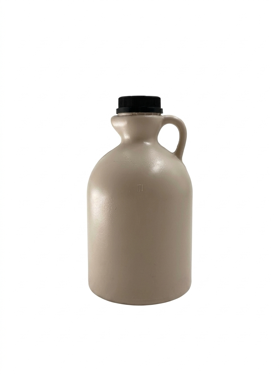 Empty Plastic Almond Jugs (Half Pint- 1 Gallon)