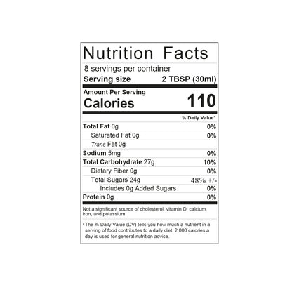 Pure Maple Syrup in New Hampshire Glass Jug - 8.45 oz