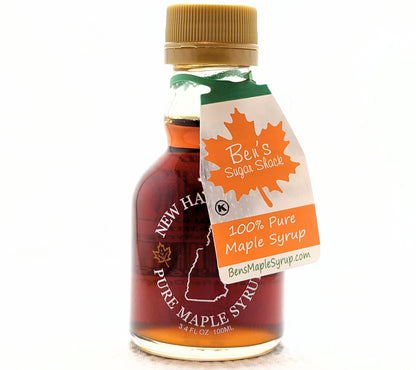 Pure Maple Syrup in New Hampshire Glass Jug - 3.4 oz
