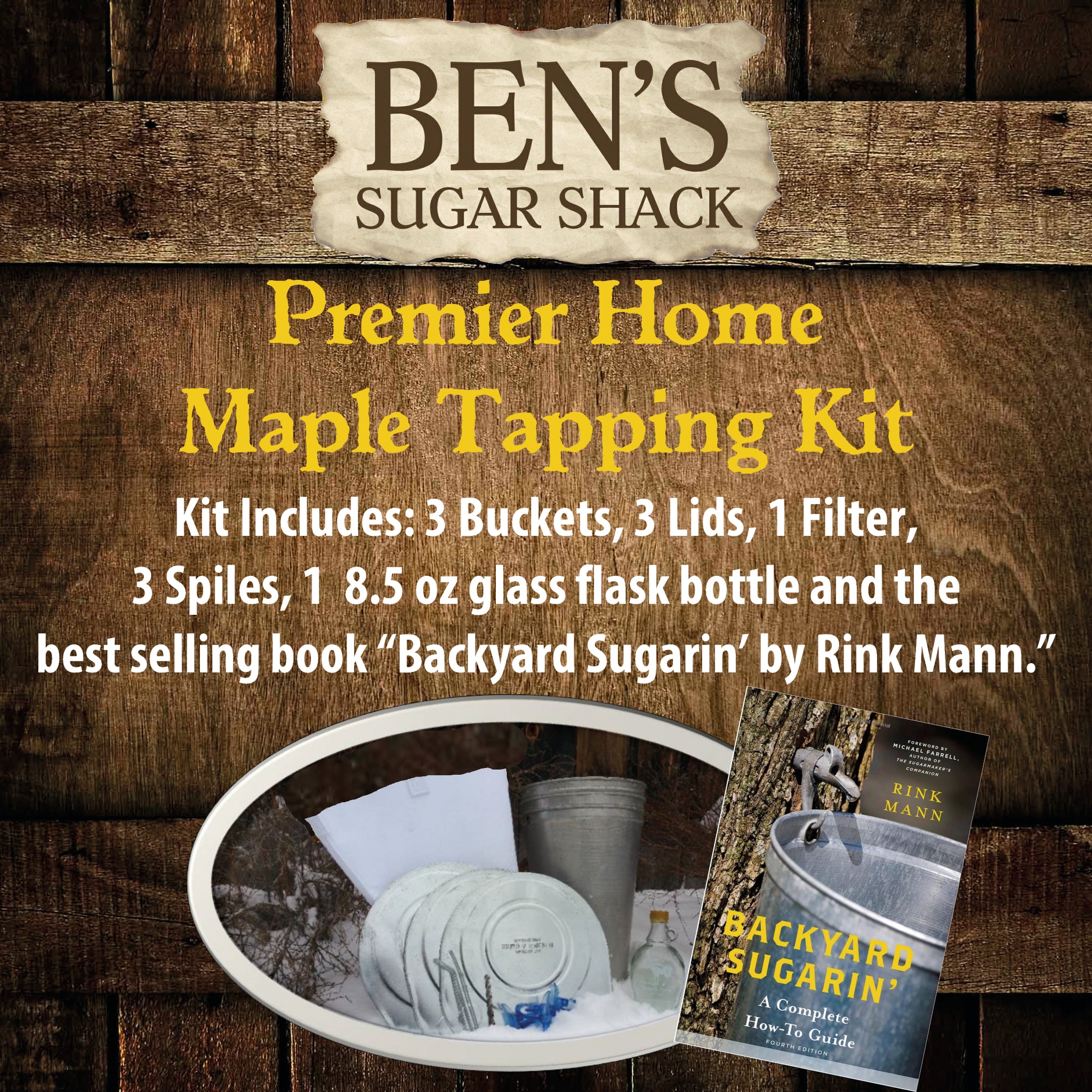 Buy Maple Equipment & Supplies Spouts, Buckets, Tubing Bens Maple Syrup