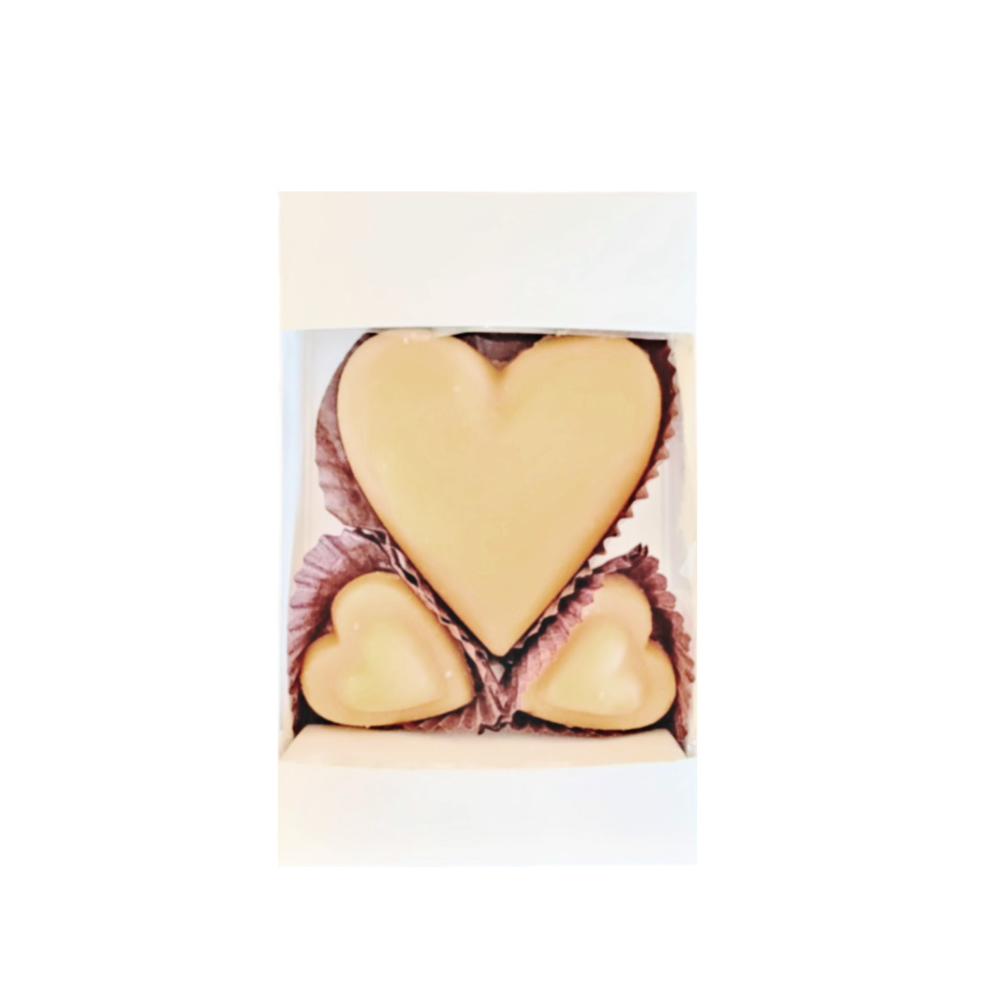 Pure Maple Candy Hearts Trio Favors - 3 pieces - 1.5oz (*Min order 50 Units)